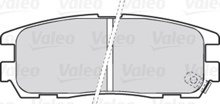Valeo 301507 - Brake Pad Set, disc brake onlydrive.pro