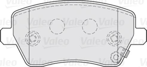 Valeo 301641 - Piduriklotsi komplekt,ketaspidur onlydrive.pro