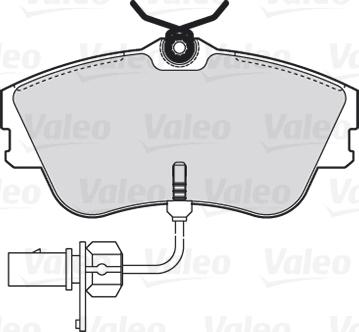 Valeo 301622 - Jarrupala, levyjarru onlydrive.pro