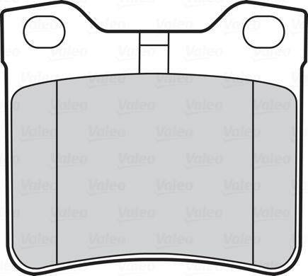 Valeo 301063 - Brake Pad Set, disc brake onlydrive.pro