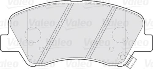 Valeo 301021 - Тормозные колодки, дисковые, комплект onlydrive.pro