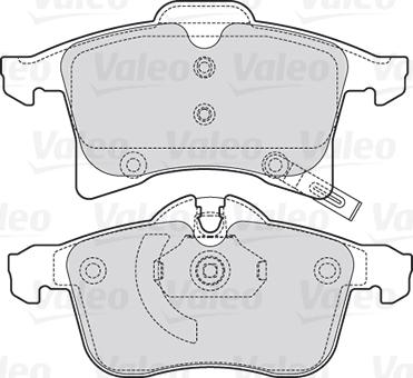 Valeo 301860 - Jarrupala, levyjarru onlydrive.pro