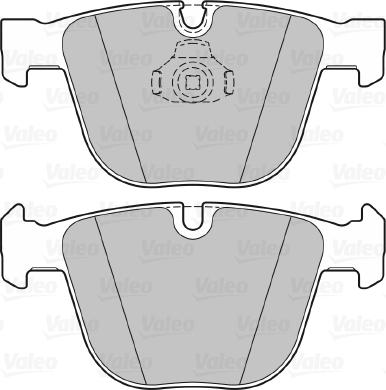 Valeo 301820 - Brake Pad Set, disc brake onlydrive.pro