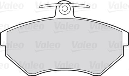 Valeo 301330 - Тормозные колодки, дисковые, комплект onlydrive.pro