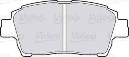 Valeo 301737 - Brake Pad Set, disc brake onlydrive.pro