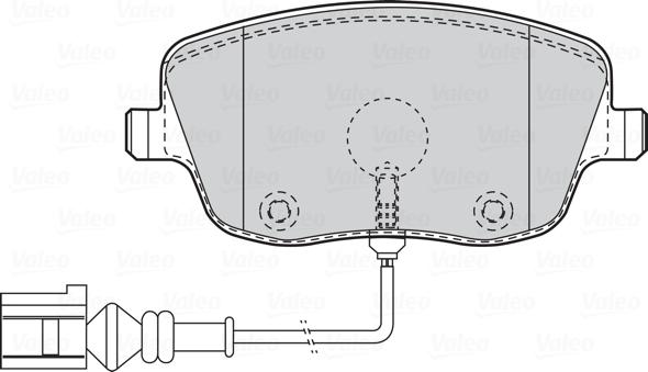 Valeo 301720 - Jarrupala, levyjarru onlydrive.pro