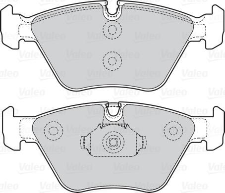 Valeo 302067 - Brake Pad Set, disc brake onlydrive.pro