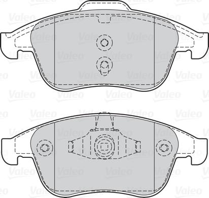 Valeo 302128 - Jarrupala, levyjarru onlydrive.pro