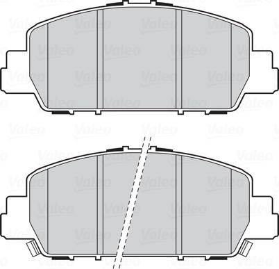 Valeo 302315 - Bremžu uzliku kompl., Disku bremzes onlydrive.pro