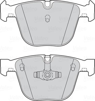 Valeo 302290 - Bremžu uzliku kompl., Disku bremzes onlydrive.pro