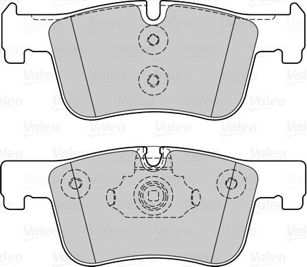 Valeo 302269 - Piduriklotsi komplekt,ketaspidur onlydrive.pro