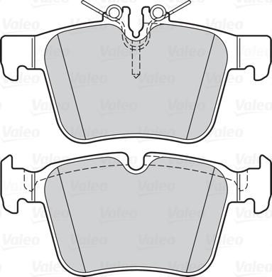 Valeo 302209 - Brake Pad Set, disc brake onlydrive.pro