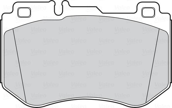 Valeo 302274 - Brake Pad Set, disc brake onlydrive.pro