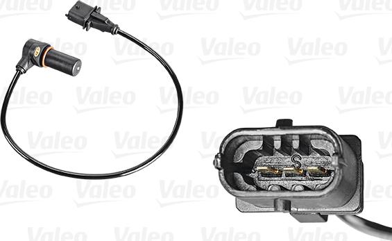 Valeo 254013 - Датчик импульсов, коленвал onlydrive.pro