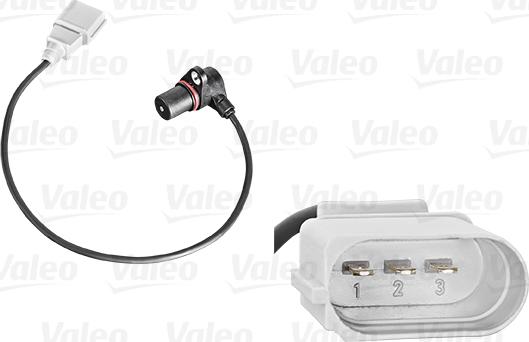 Valeo 254101 - Датчик импульсов, коленвал onlydrive.pro