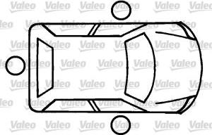 Valeo 256523 - Užrakto cilindras onlydrive.pro