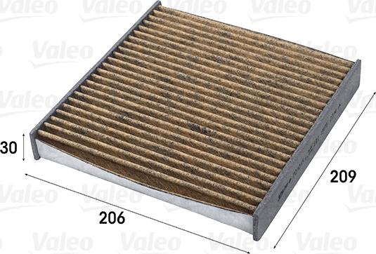 Valeo 701015 - Filter, interior air onlydrive.pro