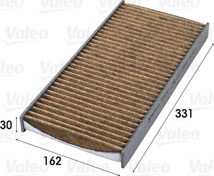 Valeo 701010 - Filter, interior air onlydrive.pro