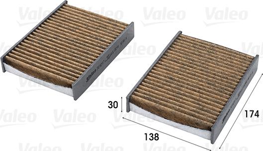 Valeo 701017 - Filter, interior air onlydrive.pro