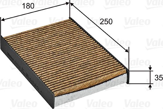 Valeo 701032 - Filter, interior air onlydrive.pro
