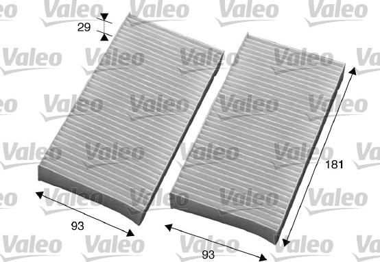 Valeo 715594 - Filtras, salono oras onlydrive.pro