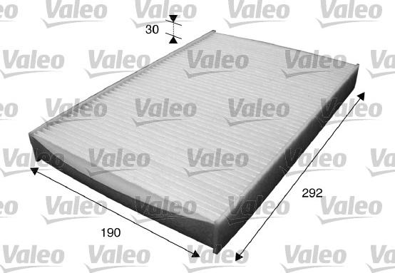 Valeo 715595 - Filter, interior air onlydrive.pro