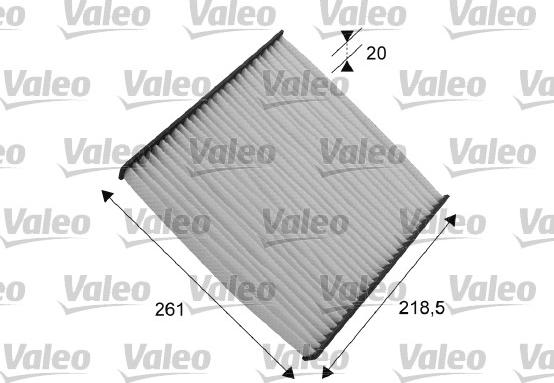 Valeo 715552 - Filter, interior air onlydrive.pro