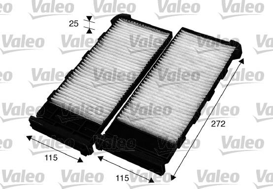 Valeo 715561 - Filter, interior air onlydrive.pro