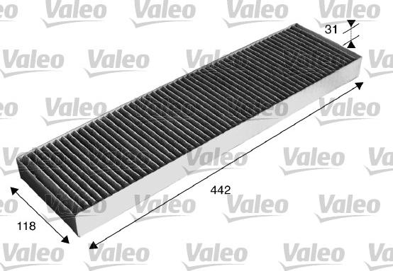 Valeo 715586 - Filter, interior air onlydrive.pro