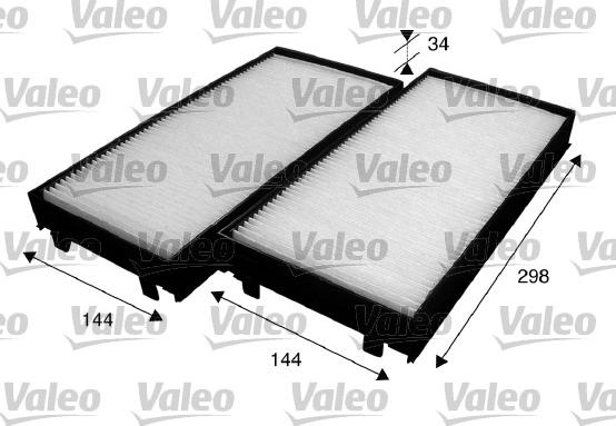 Valeo 715583 - Filtras, salono oras onlydrive.pro