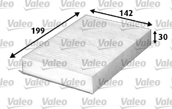 Valeo 715644 - Filter, interior air onlydrive.pro