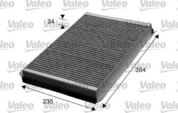 Valeo 715602 - Фильтр воздуха в салоне onlydrive.pro