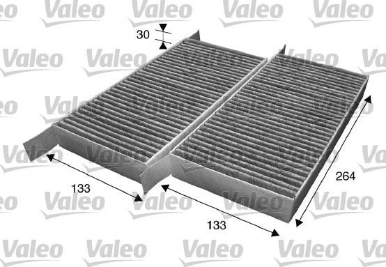 Valeo 715607 - Filter, interior air onlydrive.pro