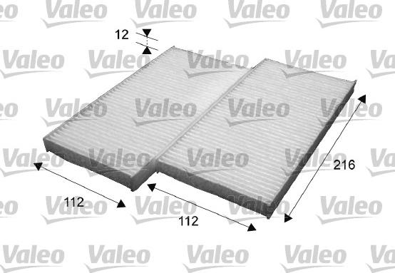 Valeo 715639 - Filter, interior air onlydrive.pro