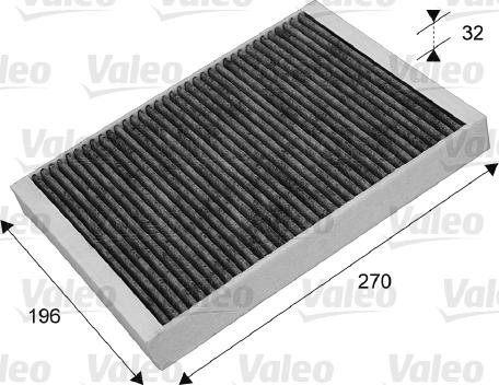 Valeo 715635 - Filter, interior air onlydrive.pro
