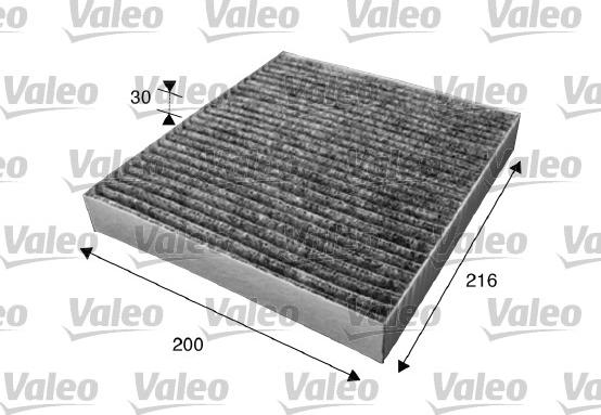 Valeo 715630 - Filter, interior air onlydrive.pro