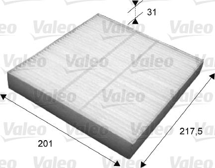 Valeo 715631 - Filter, interior air onlydrive.pro