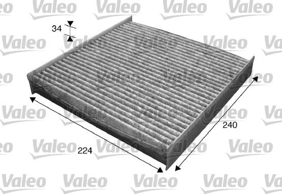 Valeo 715629 - Filter, interior air onlydrive.pro