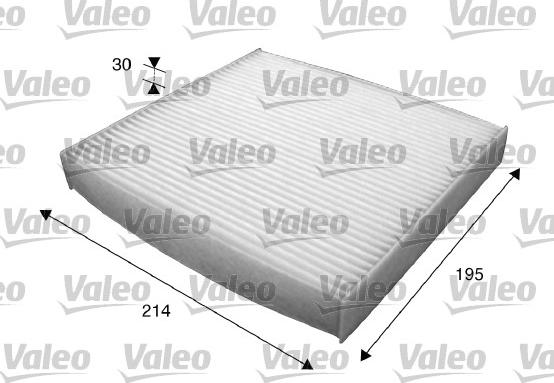 Valeo 715620 - Filter, interior air onlydrive.pro