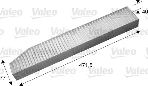 Valeo 715670 - Filter, interior air onlydrive.pro