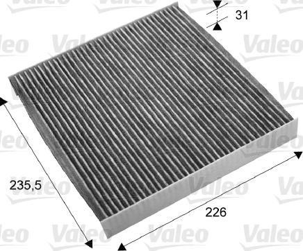 Valeo 715678 - Filtras, salono oras onlydrive.pro