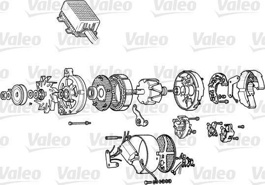 Valeo A14R46 - Alternator onlydrive.pro