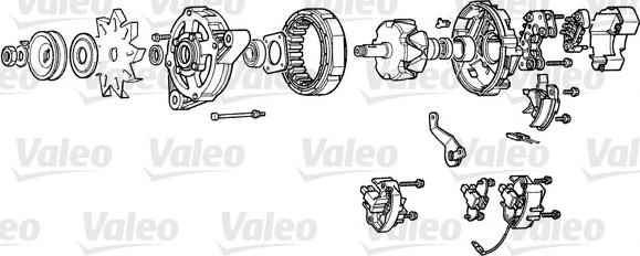 Valeo A12R32 - Alternator onlydrive.pro