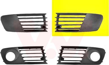 Van Wezel 4917591 - Ventilation Grille, bumper onlydrive.pro