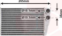 Van Wezel 43006354 - Soojusvaheti,salongiküte onlydrive.pro