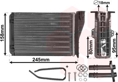 Van Wezel 43006249 - Soojusvaheti,salongiküte onlydrive.pro