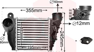 Van Wezel 58004200 - Intercooler, charger onlydrive.pro