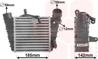 Van Wezel 58004213 - Intercooler, charger onlydrive.pro