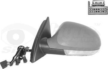 Van Wezel 5839807 - Outside Mirror onlydrive.pro