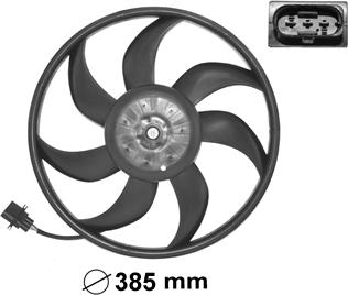 Van Wezel 5827745 - Tuuletin, moottorin jäähdytys onlydrive.pro